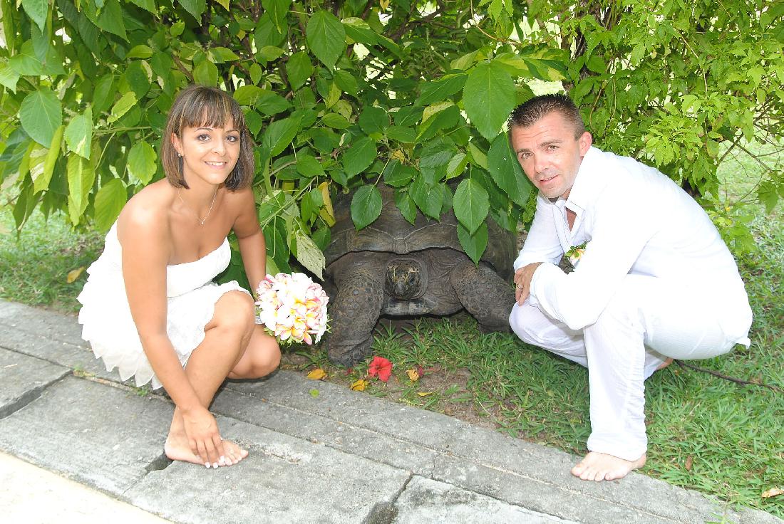 Photo Mariage aux Seychelles de Stéphanie & Laurent